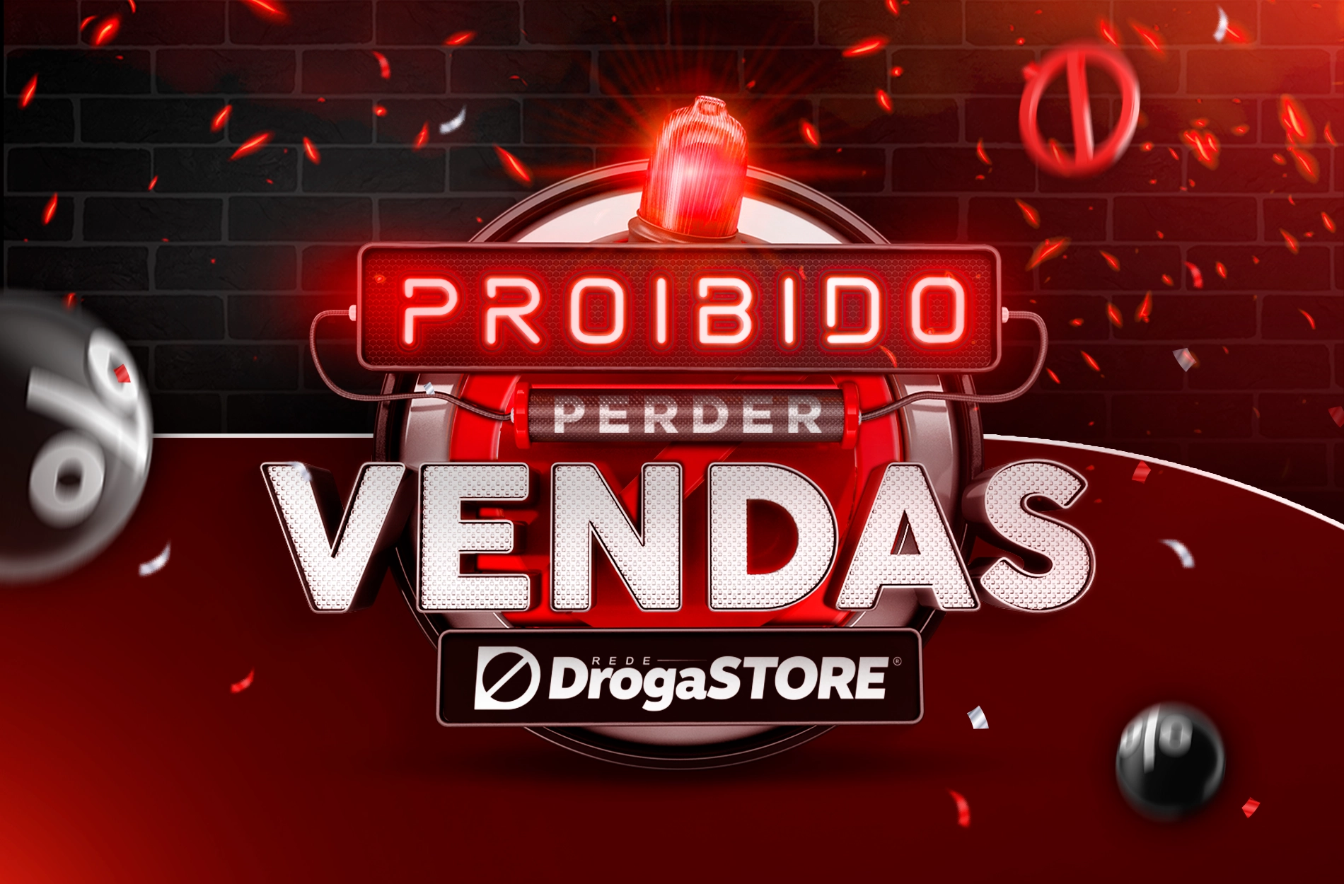 proibido perder vendas